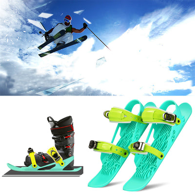 Patines Esquí Portátiles Ajustables para Nieve - Tabla Corta - Image 7