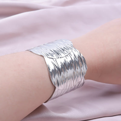 Pulsera Ajustable de Acero Inoxidable Estilo Europeo y Americano - Image 21