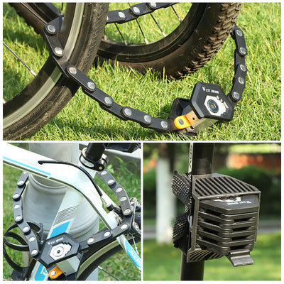 Candado Plegable de Cadena para Bicicleta Eléctrica - Image 12