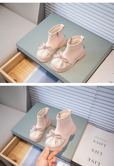Botitas Infantiles con Strass y Suela Suave - Image 18