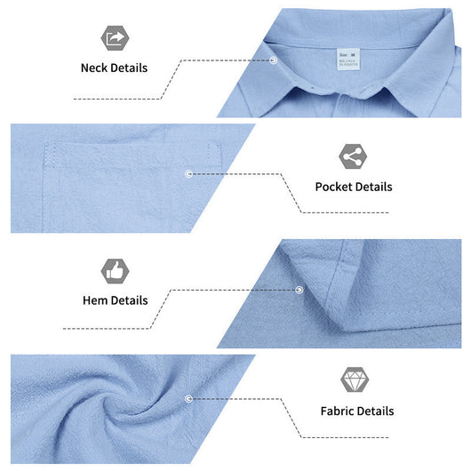 Conjunto de Lino Holgado para Hombre: Camisa sin Mangas y Pantalón Recto - Image 38