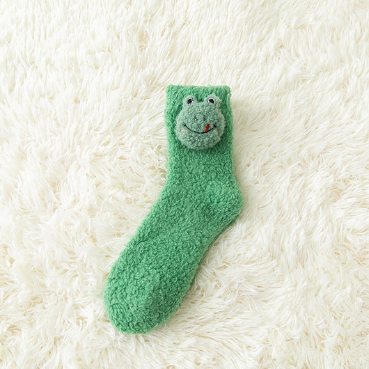 Calcetines Cálidos con Diseño de Animales 3D para Casa y Salidas - Image 7