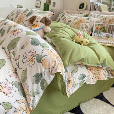 Funda Nórdica de Algodón Lavado para Cama de Estudiante - Image 7