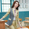 Blazer Universitario Bicolor Estilo Occidental