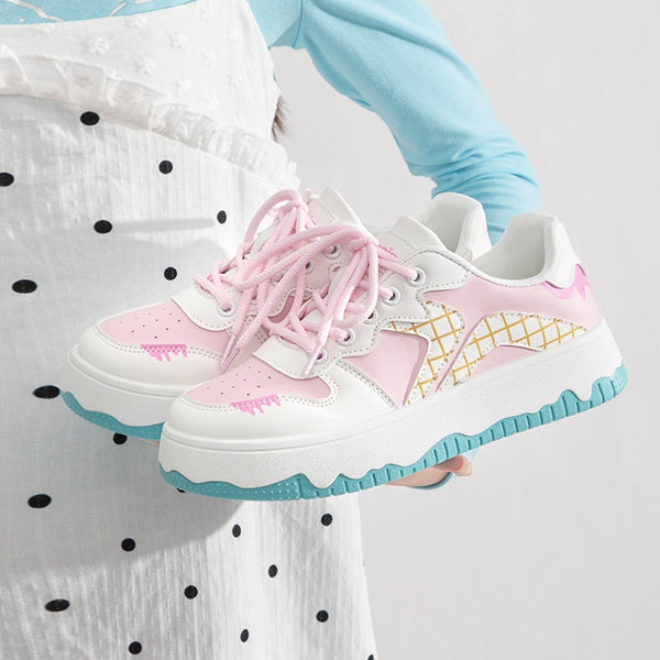 Tenis Deportivos Casuales para Mujer con Plataforma Transpirable