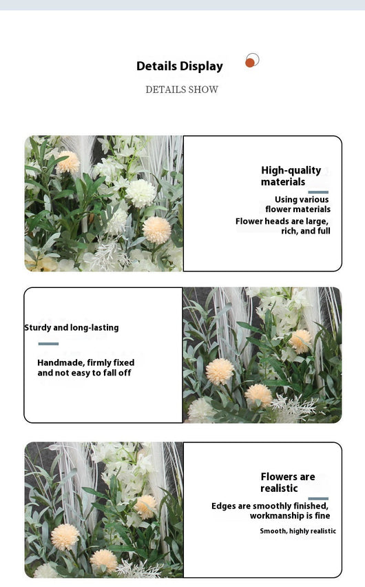 Pared Floral Decorativa para Bodas y Eventos - Fondo de Bienvenida Premium - Image 11