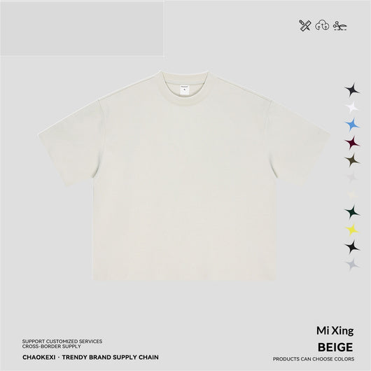 Camiseta Básica de Cuello Redondo para Hombre - Image 3