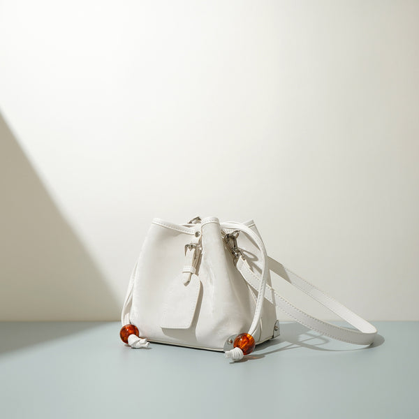Bolso Bandolera de Satén Chino con Asa Única