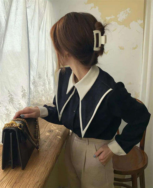 Blusa Fresca de Manga Corta con Cuello Cuadrado para Mujer - Image 8
