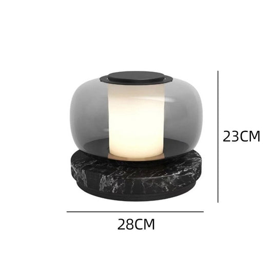 Lámpara de Escritorio Minimalista en Vidrio Artístico - Image 10