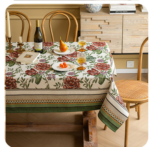 Mantel Rectangular para Mesa de Centro - Diseño Atmosférico en Tela - Image 24