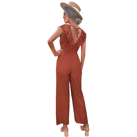 Jumpsuit Elegante Ajustado para Mujer - Diseño Europeo y Americano - Image 3