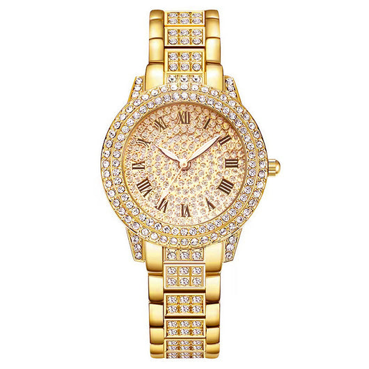 Conjunto de 5 Relojes de Moda para Mujer con Diamantes y Cuarzo Romano - Image 17