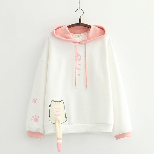 Sudadera Cálida para Gatos con Cola Posterior - Image 7