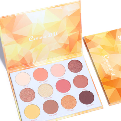 Paleta de Sombras Mate y Metallic Glitter 12 Colores - Image 5