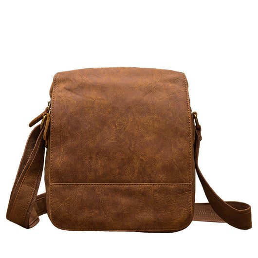 Bolso Mensajero de Cuero Genuino para Hombre - Estilo Ejecutivo Casual - Image 11