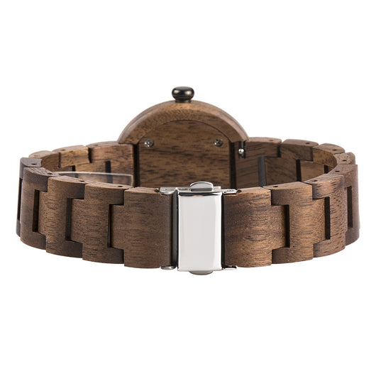 Reloj de Bambú para Mujer con Movimiento Cuarzo - Image 6