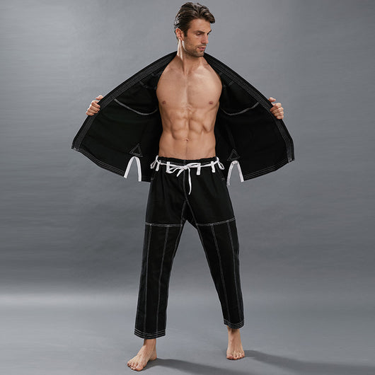 Uniforme de Judo Resistente en Color Liso - Diseño Antidesgaste - Image 11