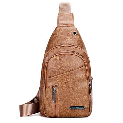 Bolsa Crossbody Impermeable de Gran Capacidad con Múltiples Compartimentos para Hombre - Image 9