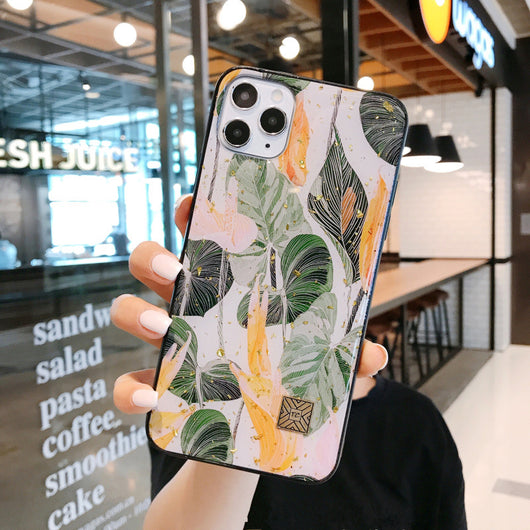 Funda para Celular con Diseño Geométrico y Laminado Dorado - Image 5
