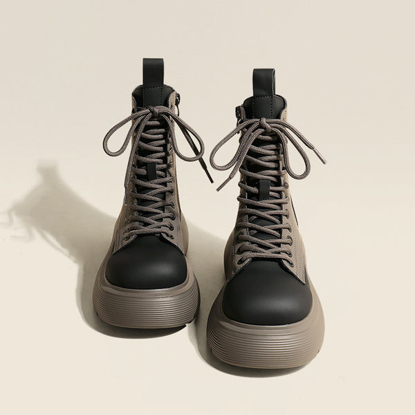 Botas de Suela Gruesa British Wind Mist - Comodidad y Estilo