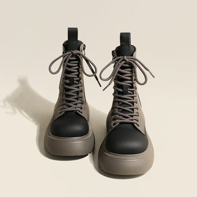 Botas de Suela Gruesa British Wind Mist - Comodidad y Estilo