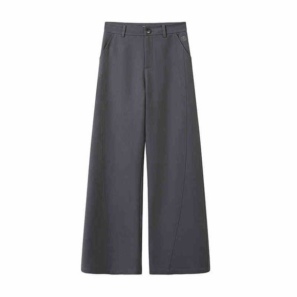 Pantalón de Vestir Cintura Ancha Comodidad Ejecutiva
