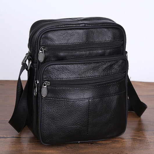 Bolsa de Cuero para Hombre Crossbody Casual y Elegante - Image 3