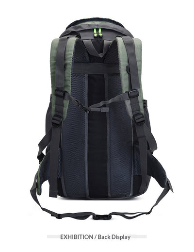 Mochila de Senderismo Profesional 70L Impermeable Multiuso para Camping y Viajes - Image 33