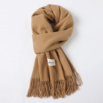 Pashmina Elegante con Borlas - Abrigo Artificial Cashmere Suave y Cálido - Image 17