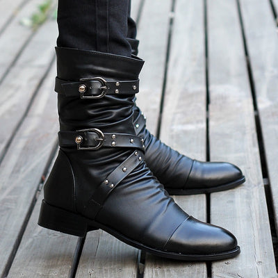 Botas Wellington con Punta Afilada para Hombre