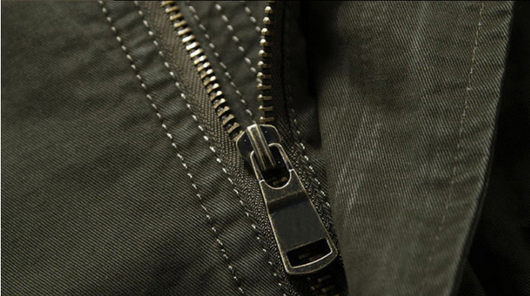 Chaqueta Casual de Algodón 100% Puro Lavado - Image 7