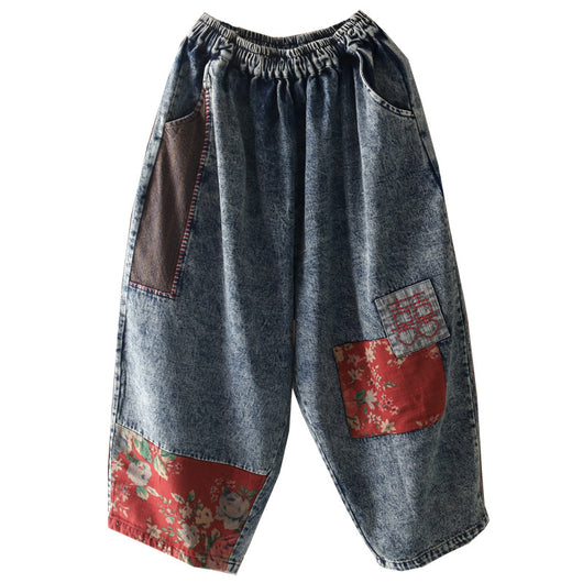 Pantalones Harem Ajustadores Talla Grande con Cintura Elástica - Image 5
