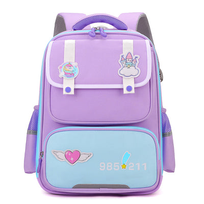 Mochila Escolar Estilo Británico Ligera y Resistente - Image 5