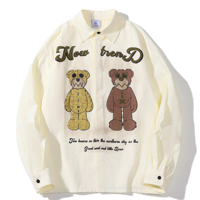 Playera Suelta Street Design con Estampado Puff Relieve - Image 9