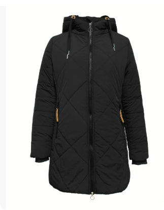 Chaqueta Acolchada de Algodón Estilo Europeo y Americano para Mujer - Image 5