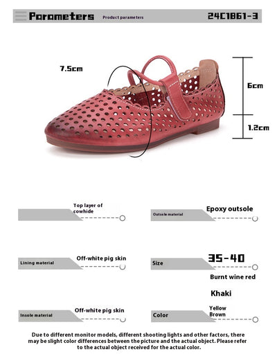 Sandalias Retro Transpirables de Corte Bajo - Comodidad y Estilo - Image 15