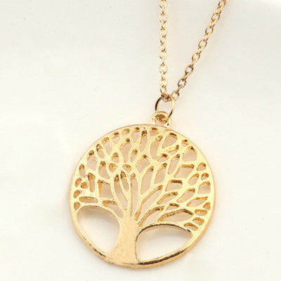 Collar Colgante Árbol de la Vida - Diseño Europeo y Americano - Image 9