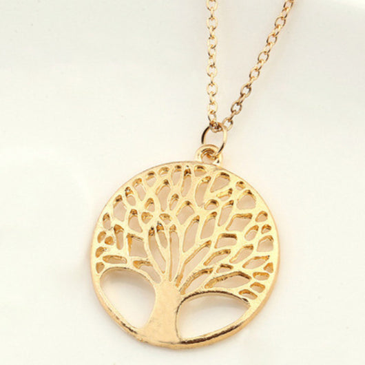 Collar Colgante Árbol de la Vida - Diseño Europeo y Americano - Image 9