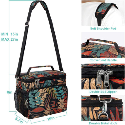 Bolsa Térmica Crossbody Oxford Gran Capacidad para Almuerzo - Image 14