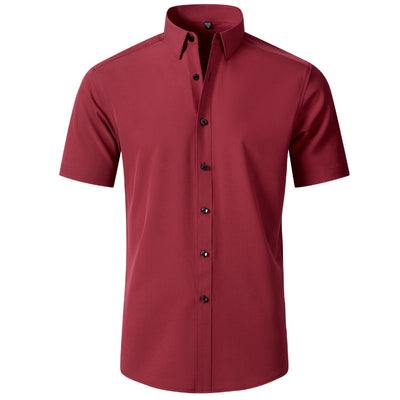 Camisa Ejecutiva Elástica Sin Planchado Antiarrugas Hombre - Image 24