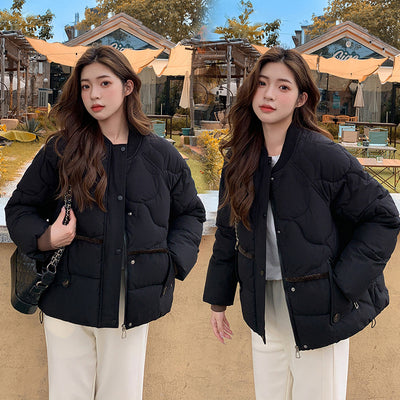 Chaqueta Corta de Algodón para Mujer - Estilo Casual - Image 3