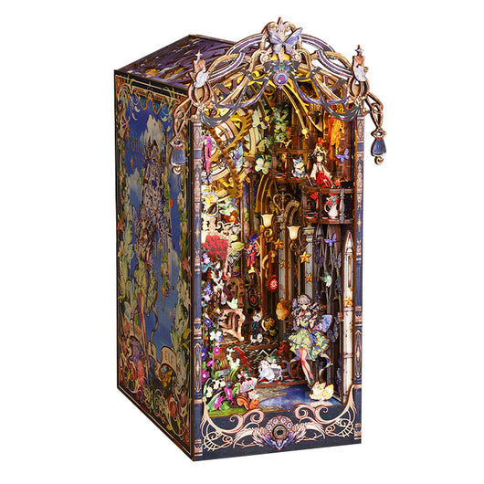 Soporte de Libros Decorativo Elfos de Cuento de Hadas Armable 3D - Image 4