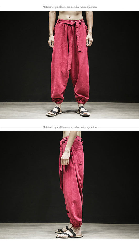 Pantalones Estilo Chino de Primavera y Verano para Hombre con Cintura Elástica - Image 12