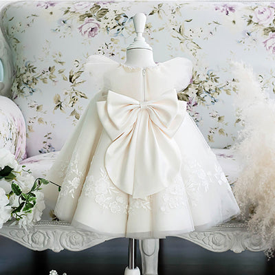 Vestido Infantil de Fiesta con Gran Lazo - Image 29
