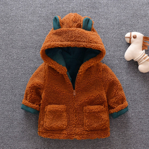 Chaqueta de Polar Teddy para Niños - Comodidad y Calidez