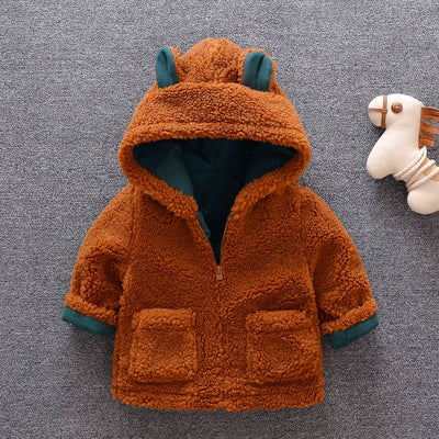 Chaqueta de Polar Teddy para Niños - Comodidad y Calidez