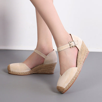 Zapatos de Tacón Alto Hueco con Hebilla - Colección Primavera y Otoño - Image 8