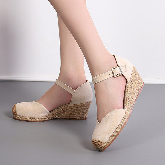 Zapatos de Tacón Alto Hueco con Hebilla - Colección Primavera y Otoño - Image 8