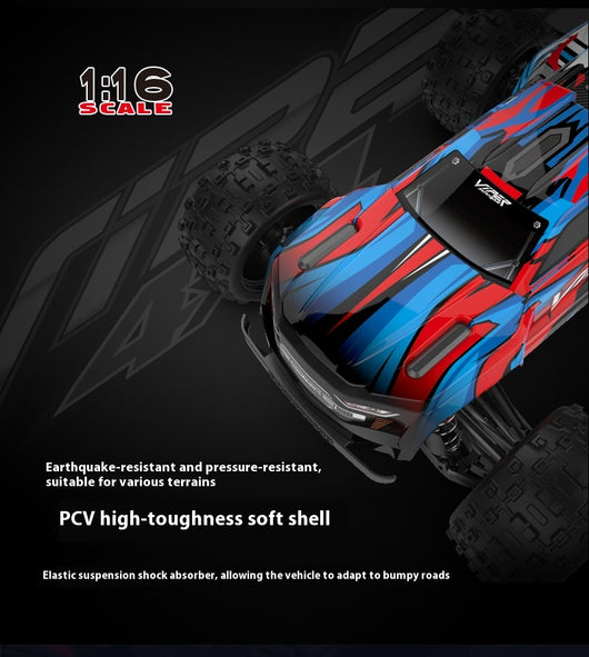 Auto RC Todoterreno 4x4 de Alta Velocidad con Tracción Integral y Control Remoto - Image 33